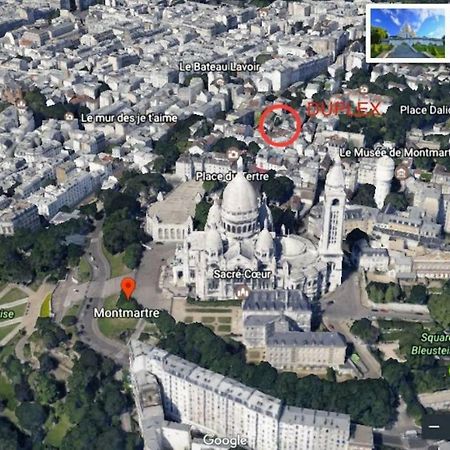 Luxurious Duplex - Top Of Montmartre Paris Exterior photo